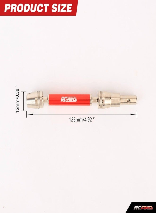 RCAWD Steel Front Rear CVD Drive Shaft for Arrma 1/8 Mojave 4S BLX Driveshaft Upgrades Part - Image 4